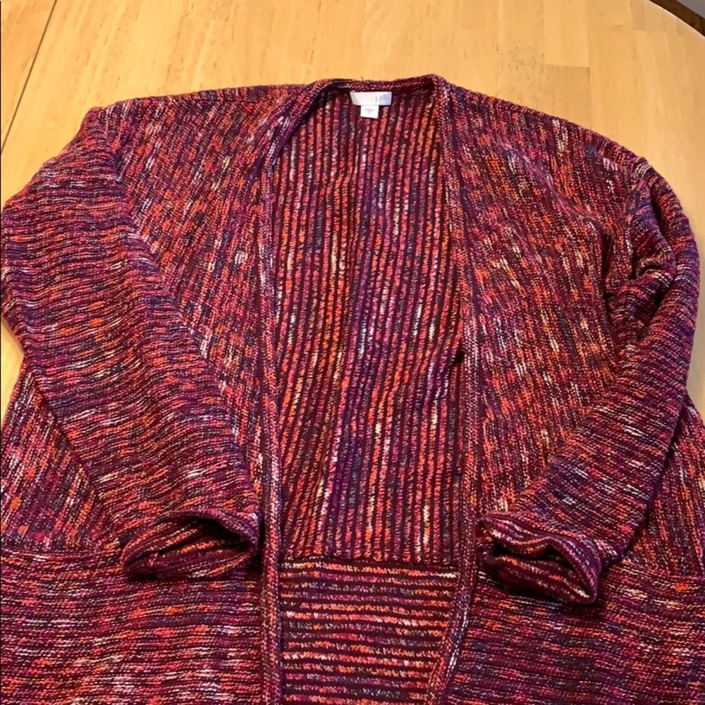 Multi color sweater by J. Jill